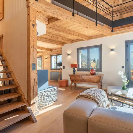 Apartmán 8 Pers Avec Spa, Proche Pistes, Renove, Wifi, Garage - Fr-1-304-285 La Clusaz